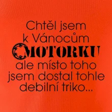 Chtěl jsem dostat motorku - Vánoce