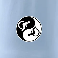 Jin jang vozíčkář Jin jang vozíčkář
