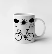 Cyklista za každého počasí