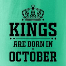 Kings are born in October