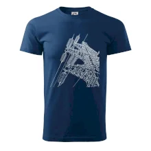 Nákres stožáru vysokého napětí