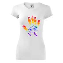 LGBT hand print