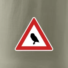 Dopravní značka - Pozor sova