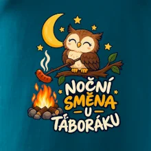 Noční směna u táboráku