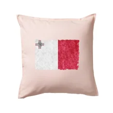 Vlajka Malta okousaná