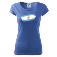 Argentina vlajka okousaná