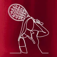 Tenistka  jednim tahem