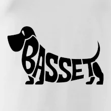 Basset nápis v těle