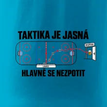 Hokejová taktika hlavně se nezpotit