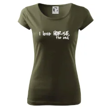 I love horse the end.