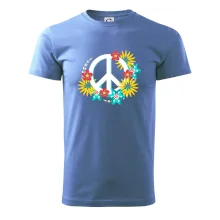 Peace symbol abstraktní