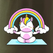 Yoga jednorožec - duha