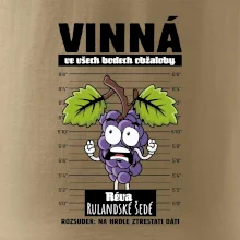 Vinná réva odsouzena Rulandské šedé