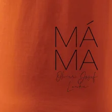 Nápis máma  na prsu se jmény dětí