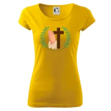 Věnec - kříž a modlení