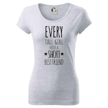 Every tall girl needs a short best friend