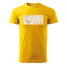 Mapa Báňské dráhy z Moravské Ostravy do Doubravy