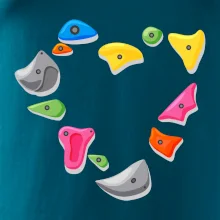 Lezení na stěně - srdce