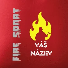 Hasiči - oheň - Váš název - Prso + záda