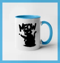 Meow kočka se zbraní