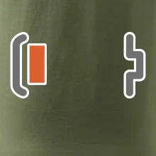 Rodinná trika - baterie maminka