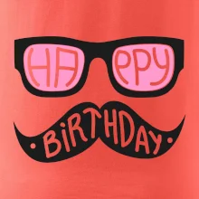 Mustache narozeniny - brýle