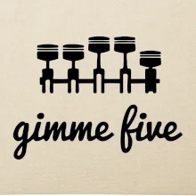 Gimme five - dej mě pět - pětiválec