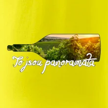 To jsou panoramata vinice