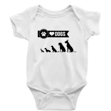 I love dogs - tlapka