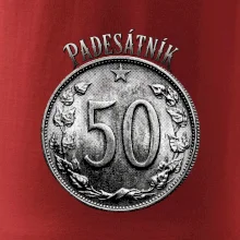 Padesátník 1963 - 1978 s nápisem