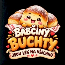 Babčiny buchty jsou lék na všechno roztomilá buchta