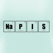 Vlastní nápis - periodická tabulka