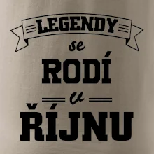 Legendy se rodí v říjnu