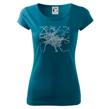 Mapy měst černobílé Klatovy