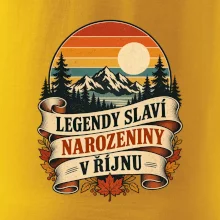 Legendy slaví narozeniny v říjnu