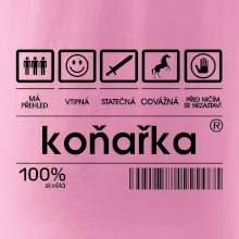Čárový kód - Koňařka