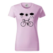 Cyklista za každého počasí