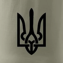 Ukrajina trojzubec velký