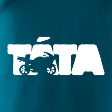 Táta nápis - motorka supersport