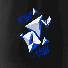 Bouldering myslím ve 3d lezu v 4d