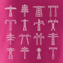 Typy stožárů vysokého napětí