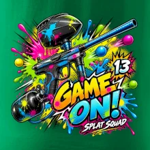 Barevná exploze game on paintball