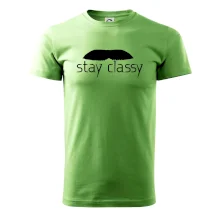 Stay Classy - mustache