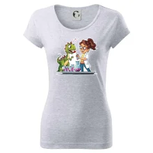 Chemik a dinosaurus - Holka