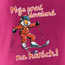 Moje první dovolená na horách hnědá  liška