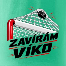 Hokejový střelec zavírám víko