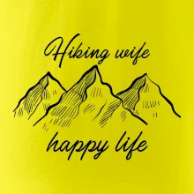Hiking wife happy life