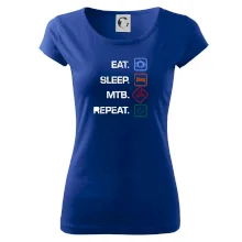 Eat sleep MTB repeat