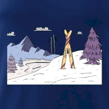 Panorama lyžování