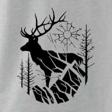 Jelen v lese křivky